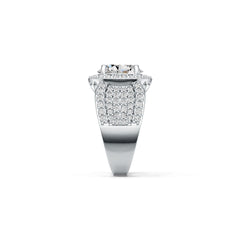 Sterling Silver Semi Mount Ring Setting Oval OV 10X8mm DHJ
