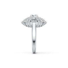 Sterling Silver Semi Mount Ring Setting Oval OV 6X4mm DHJ