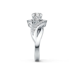 Sterling Silver Semi Mount Ring Setting Round RD 5X5mm Twist Syzjewelry
