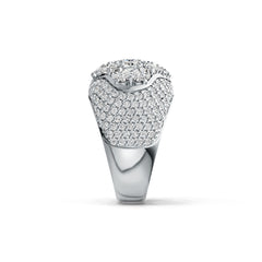 Sterling Silver Semi Mount Ring Setting Oval OV 4X3mm DHJ