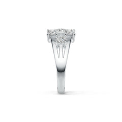 Sterling Silver Semi Mount Ring Setting Round RD 4x4mm DHJ