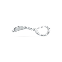 Sterling Silver Semi Mount Earrings Setting Round RD 1.3mm DHJ