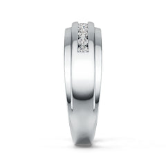 Sterling Silver Semi Mount Ring Setting Round RD 2x2mm DHJ