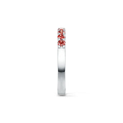 Sterling Silver Semi Mount Ring Setting Round RD 2.6x2.6mm 9 Stone Ring DHJ