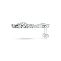 Sterling Silver Semi Mount Earrings Setting Pear PE 5X3mm PE 4X3mm DHJ