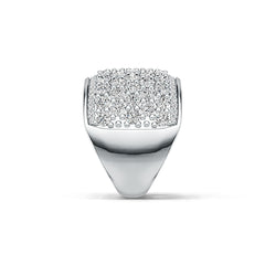 Sterling Silver Semi Mount Ring Setting Round RD 2.5mm White Topaz DHJ