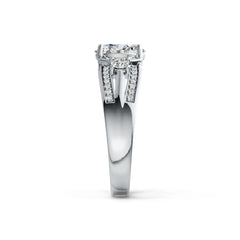 Sterling Silver Semi Mount Ring Setting Oval OV 9X7mm DHJ