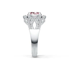 Sterling Silver Semi Mount Ring Setting Oval OV 8X6mm DHJ