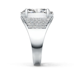 Sterling Silver Semi Mount Ring Setting Marquise MQ 14X7mm DHJ