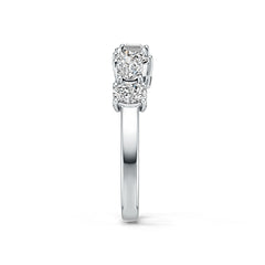 Sterling Silver Semi Mount Ring Setting Oval OV 4X3mm DHJ