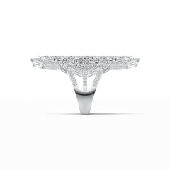 Sterling Silver Semi Mount Ring Setting Marquise MQ 5X2.5mm DHJ