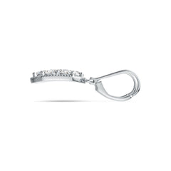 Sterling Silver Semi Mount Earrings Setting Oval OV 4X3mm DHJ