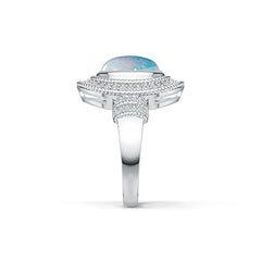 Sterling Silver Semi Mount Ring Setting Oval OV 11X9mm DHJ