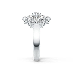 Sterling Silver Semi Mount Ring Setting Oval OV 6X4mm DHJ