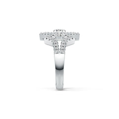 Sterling Silver Semi Mount Ring Setting Round RD 4x4mm DHJ