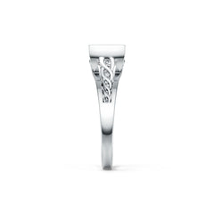 Sterling Silver Semi Mount Ring Setting Cushion CU 8X8mm Syzjewelry