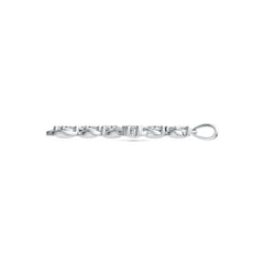 Sterling Silver Semi Mount Pendant Setting Oval OV 5x3mm PE 5x3mm DHJ