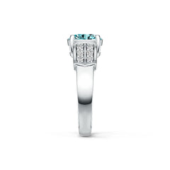 Sterling Silver Semi Mount Ring Setting Oval OV 8X6mm DHJ