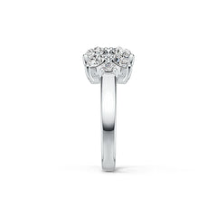 Sterling Silver Semi Mount Ring Setting Oval OV 5X4mm DHJ