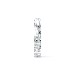 Sterling Silver Semi Mount Pendant Setting Cushion CU 6X6mm - Syzjewelry
