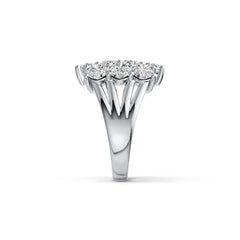 Sterling Silver Semi Mount Ring Setting Oval OV 6X4mm DHJ