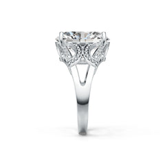 Sterling Silver Semi Mount Ring Setting Oval OV 16X12mm DHJ