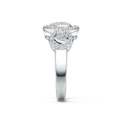 Sterling Silver Semi Mount Ring Setting Round RD 1.25mm DHJ