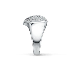 Sterling Silver Semi Mount Ring Setting Round RD 1.2x1.2mm DHJ