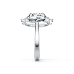 Sterling Silver Semi Mount Ring Setting Oval OV 12X10mm DHJ