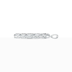 Sterling Silver Semi Mount Pendant Setting Pear PE 6X4mm PE 5X3mm DHJ