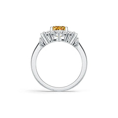 Sterling Silver Semi Mount Ring Setting Round RD Center‰∏ªÁü≥mm DHJ