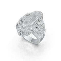 Sterling Silver Semi Mount Ring Setting Round RD 1.1mm DHJ