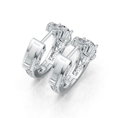 Sterling Silver Semi Mount Earrings Setting Oval OV 8X6mm DHJ