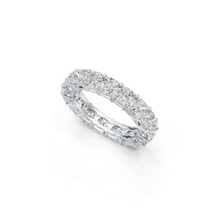 Sterling Silver Semi Mount Ring Setting Cushion CU 4X4mm 17-Stones DHJ