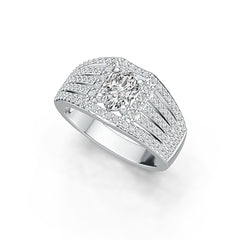 Sterling Silver Semi Mount Ring Setting Oval OV 7X5mm DHJ