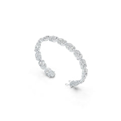 Sterling Silver Semi Mount Bracelet Setting Oval OV 7X5mm DHJ