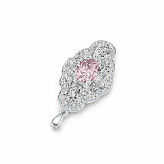 Sterling Silver Semi Mount Pendant Setting Oval OV 10X8mm PE 8X6mm OV 6X4mm DHJ