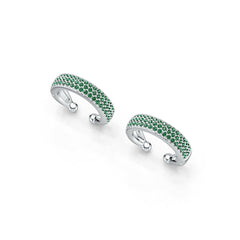Sterling Silver Semi Mount Earrings Setting Round RD 1.25mm DHJ