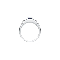 Men's 10K Gold CVD Diamond Ring Round RD 6x6mm Unisex Ring