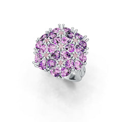 Sterling Silver Semi Mount Ring Setting Trillion TRI 4X4mm DHJ