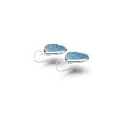 Sterling Silver Semi Mount Earrings Setting Pear 18X18mm Cabochon DHJ