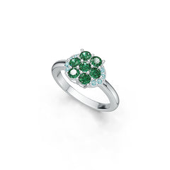 Sterling Silver Semi Mount Ring Setting Round RD 3x3mm DHJ