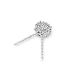 Sterling Silver Semi Mount Pendant Setting Oval OV 5X3mm Syzjewelry