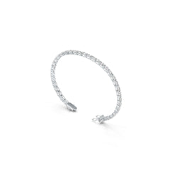 Sterling Silver Semi Mount Bracelet Setting Oval OV 5X4mm Tennis Bracelet DHJ