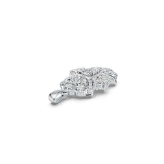 Sterling Silver Semi Mount Pendant Setting Round RD 5X5mm DHJ