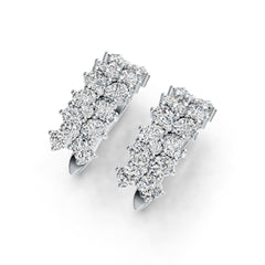 Sterling Silver Semi Mount Earrings Setting Oval OV 4X3mm DHJ