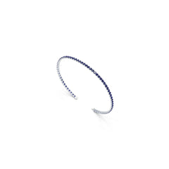 Sterling Silver Tennis Necklace Setting Round RD 7x7mm 16" to 30"