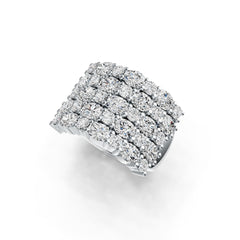 Sterling Silver Semi Mount Ring Setting Oval OV 4X3mm DHJ