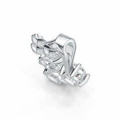 Sterling Silver Semi Mount Pendant Setting Cushion CU 6X6mm - Syzjewelry