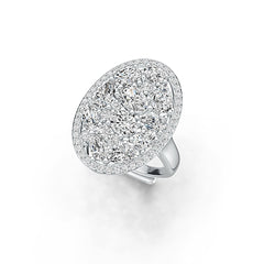 Sterling Silver Sterling Silver Semi Mount Ring Setting Oval OV 6X4mm PE 6X4mm Syzjewelry